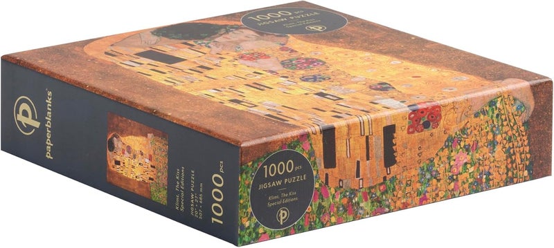 Paperblanks Klimt, The Kiss (Special Editions) 1000 Piece Jigsaw Puzzle - Image 2