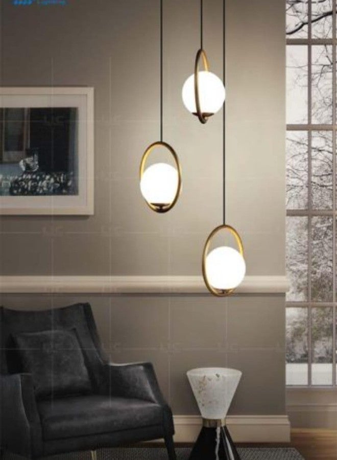 Avior Designer Hanging Lights for Living Room, Bedrooom Lamps, Hanging Lamps for Restaurants, Kitchen Lamps, Pooja Room Lamps, Modern Lights for Living Room and Café Lights for Decoration - Image 3