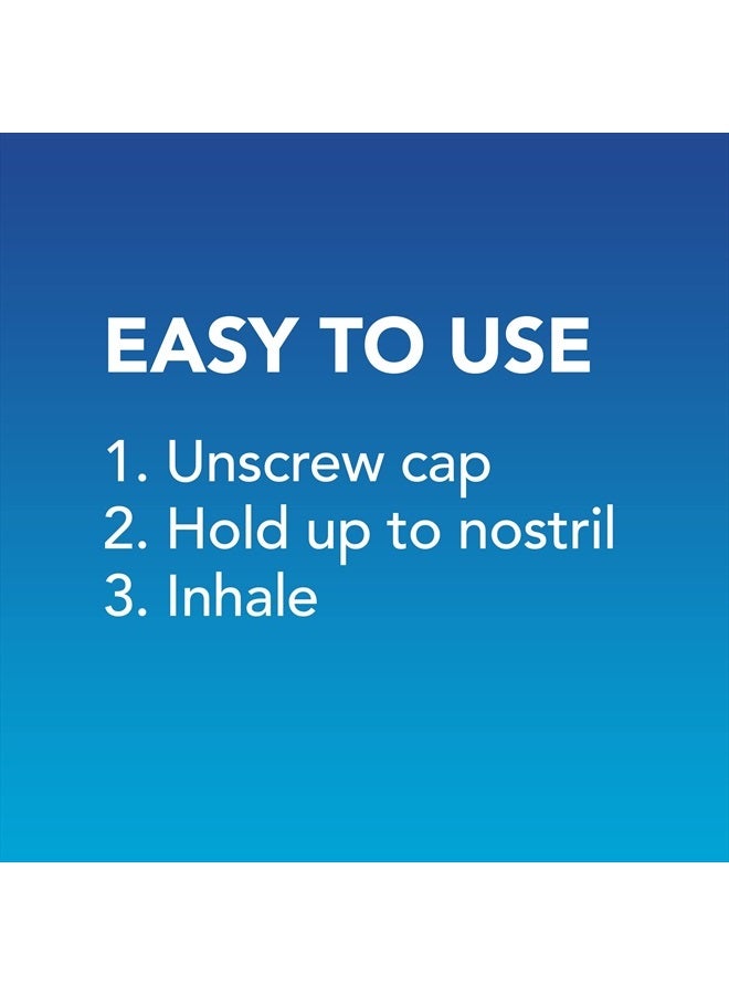Vicks VapoInhaler, On-the-Go Portable Nasal Inhaler, Non-Medicated, With Refreshing Vicks Vapors, Menthol Scent , 2 Scented Sticks  - Image 3