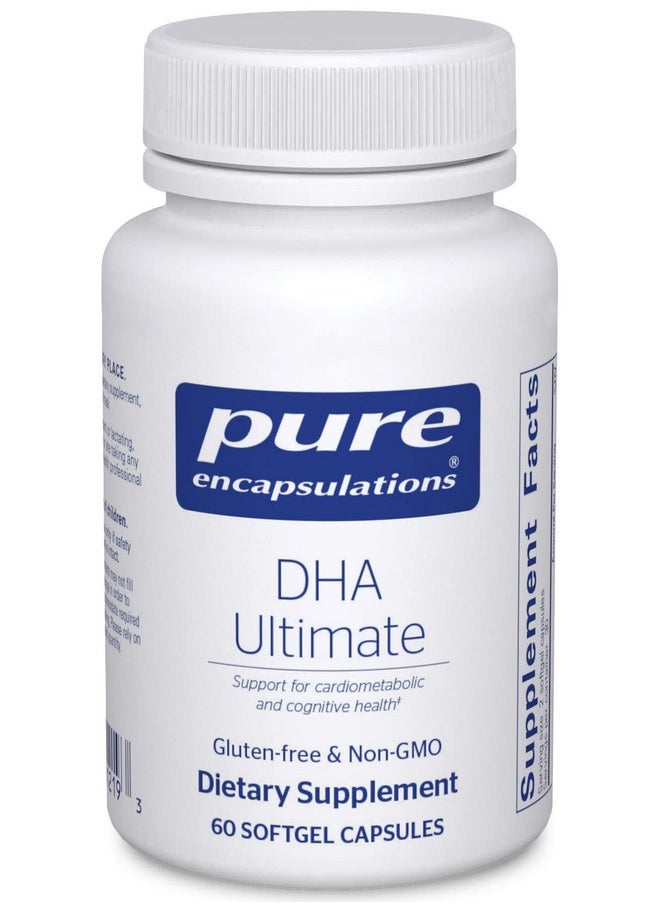 Pure Encapsulations DHA Ultimate | مركّز زيت السمك DHA المستخرج بتقنية ثاني أكسيد الكربون فوق الحرجة الصديق للبيئة | 60 كبسولة هلامية ناعمة - pzsku/ZA0A895BC1D2DEABA2FE9Z/45/_/1735907988/a85f295d-5a24-42ee-93f7-48e277a31709