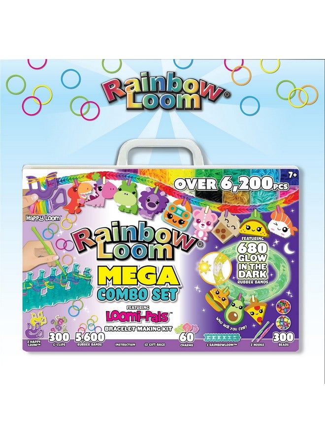 راينبو لووم مجموعة قوس قزح لوم لومي-بالز المضيئة في الظلام، للأولاد والبنات من عمر 7 سنوات فما فوق - Image 2