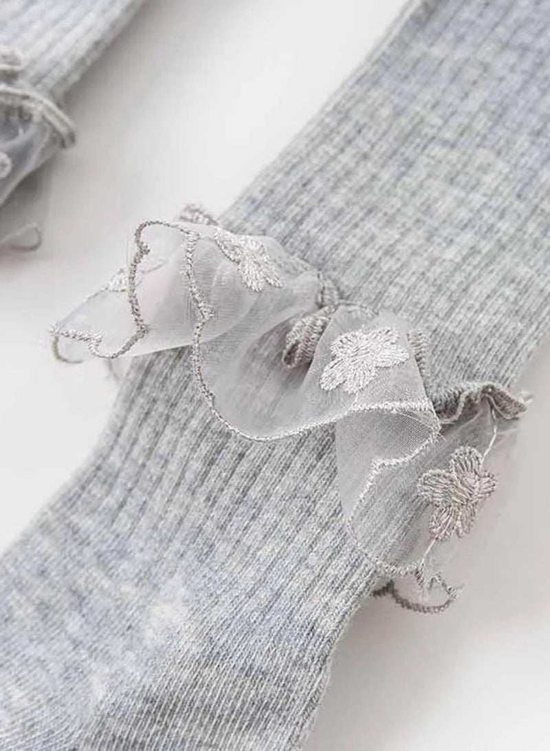 Dave & Bella Ruffle cotton tights - Image 3