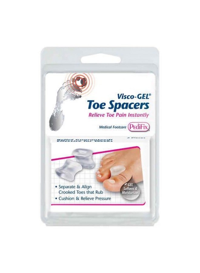 pedifix Gel Smart Visco-Gel Toe Spreaders - 1126 - Medium 2 Count (Pack Of 1) - Image 1