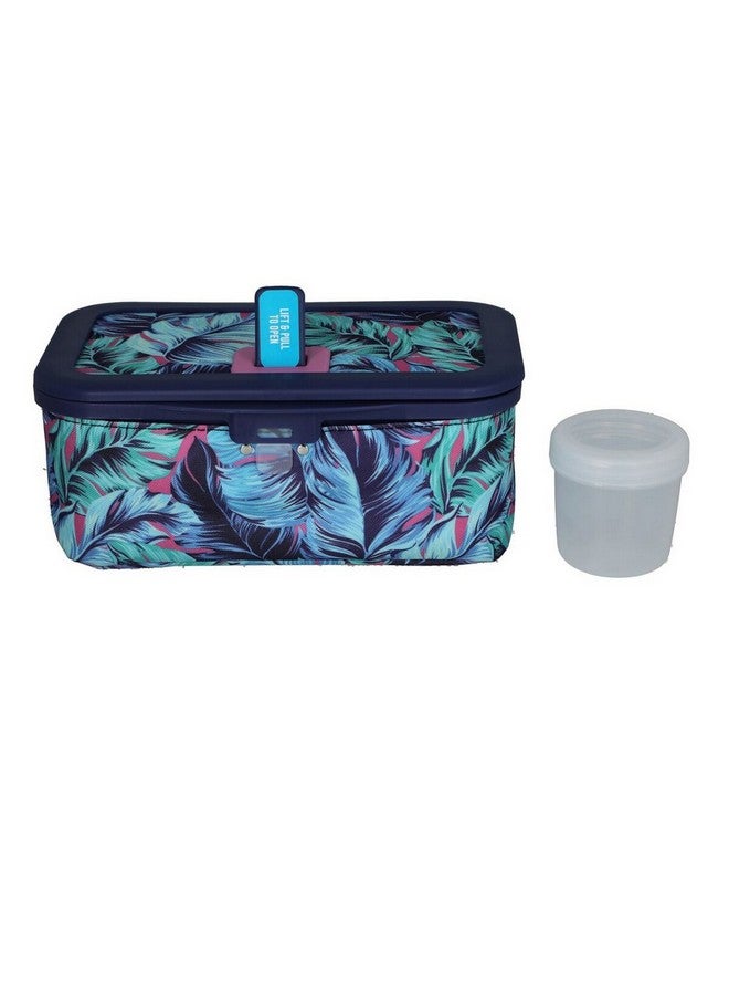 smash 3-Compartment Printed Bento Lunch Box Multicolour 2.4 L 7648 - Image 1