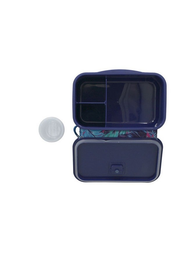 smash 3-Compartment Printed Bento Lunch Box Multicolour 2.4 L 7648 - Image 2