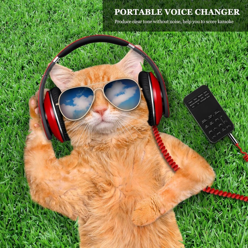 Mini Sound Card for Computer and Mobile Phone, Portable Voice Changer with One- Beautifier, Dc5.00v Power, Suitable for Gaming, Recording, and Live Streaming - Image 3