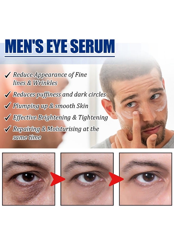 East Moon Rejuvenate Eyes Peptide Lifting Eye Gel, Eye Cream For Dark Circles And Puffiness, Anti-Aging Eye Cream For Men, Brightens Reduces Puffiness, Dark Circles And Fine Lines, Eye Treatment Gel For Men 30G - Image 4