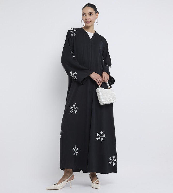 ROZA Elegant Embroidered Abaya - Image 1