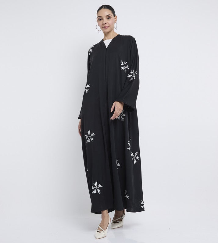ROZA Elegant Embroidered Abaya - Image 4