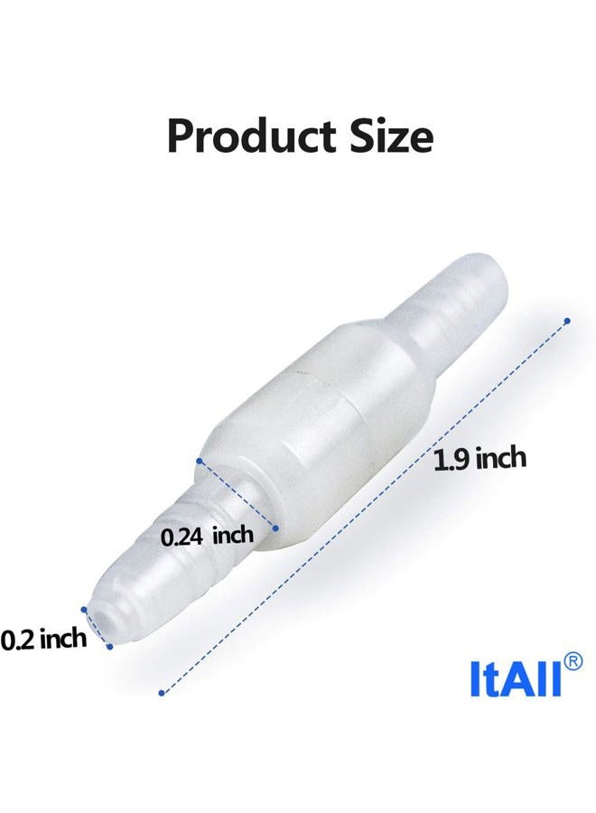 ItAll 12 Pack Swivel Connector for Oxygen Tubing, Avoid Tangling of Tube - Image 3