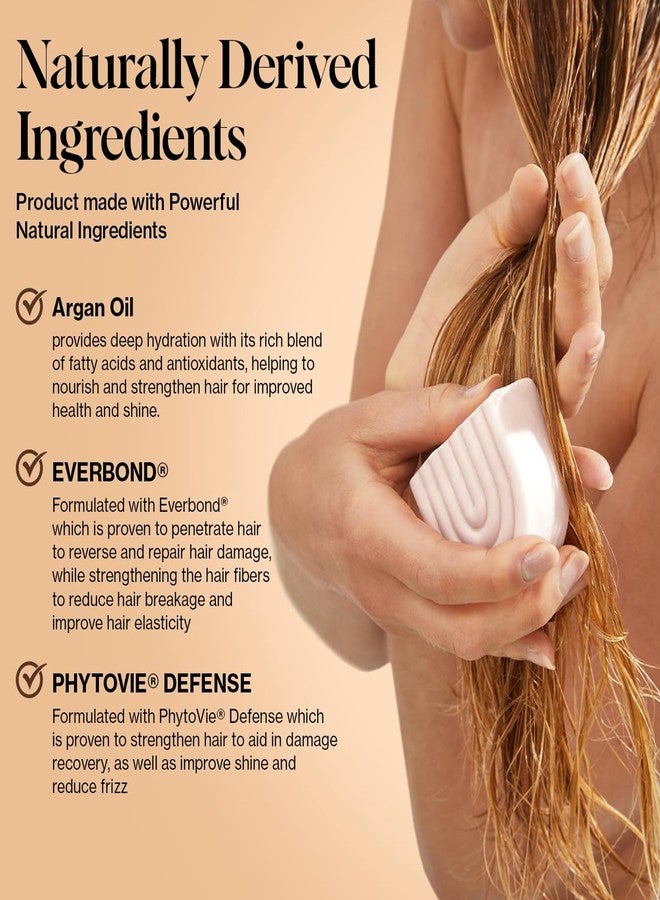 كيتش بلسم كيتش الصلب بزيت الأرغان - بلسم صلب مُرمِّم للشعر للنساء والرجال - عناية مرطبة للشعر الجاف والتالف - نباتي، طبيعي بالكامل، خالٍ من البارابين والكبريتات، صنع في الولايات المتحدة الأمريكية، 2.7 أونصة - Image 3