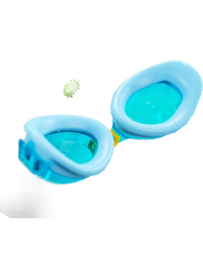Swans Children'S Swimming Goggles, Imported From Japan, Waterproof And Anti-Fog, High-Definition, For Boys And Girls, Suitable For Older Children, Swimming Glasses And Swim Cap, Navy Blue - Image 2