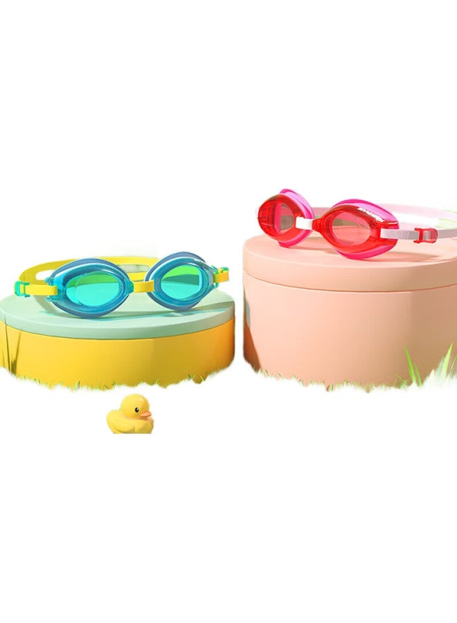 Swans Children'S Swimming Goggles, Imported From Japan, Waterproof And Anti-Fog, High-Definition, For Boys And Girls, Suitable For Older Children, Swimming Glasses And Swim Cap, Navy Blue - Image 1