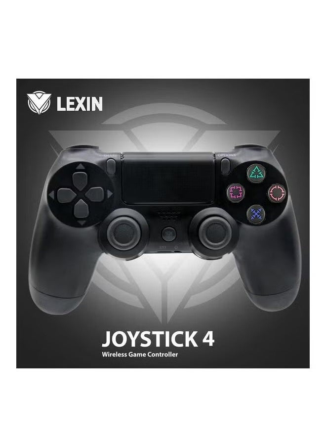 LEXIN LEXIN PS4 Wireless Joystick - Enhanced Performance & Seamless Connectivity. (Black)  - Image 1