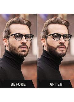 Striking Viking 2 Pack Beard Pencil Filler For Men With 4 Tips - Updated Beard Filling Pen Kit With Brush, Long Lasting Waterproof Beard Pen - Fill, Shape, & Define Your Beard - (Black)  - Image 5