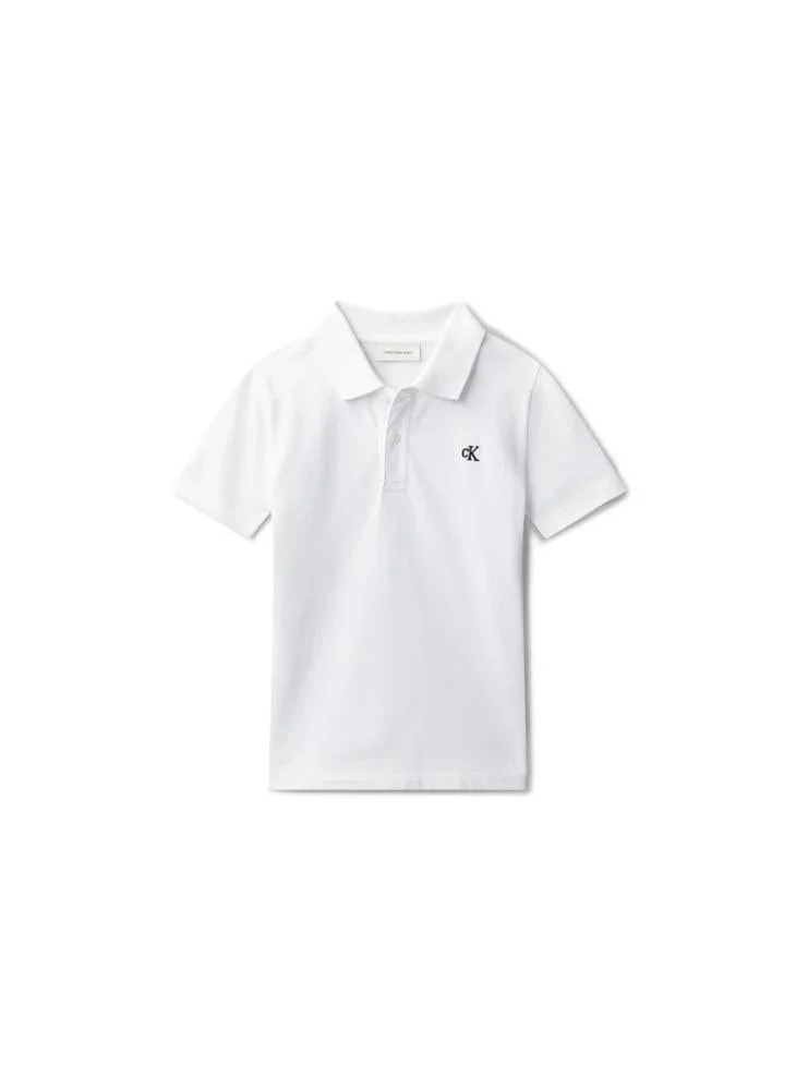 Calvin Klein Jeans  Youth Slim Fit Solid Polo for Men | Best Price UAE