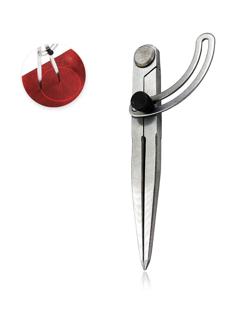 Yakumuz Compass for Geometry Woodworking Large Wing Divider Compass 6” (150mm), Yakumuz Woodworking Compass Drawing Tool for Carpenter - Image 1