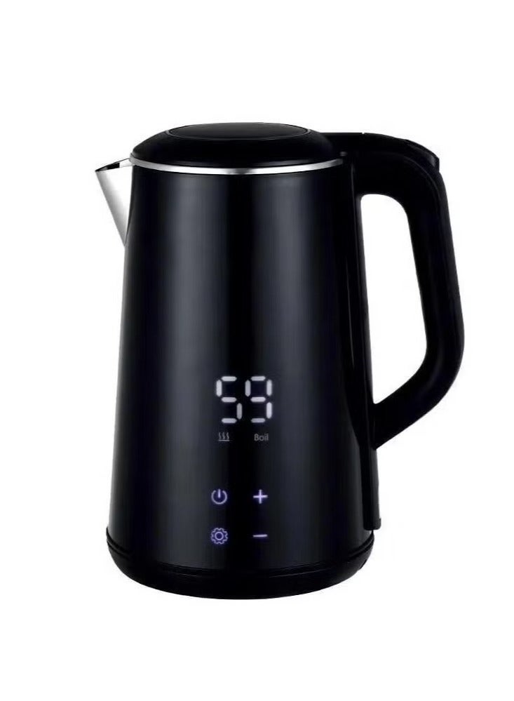 Denx 1.6L Quiet Electric Kettle, Boil-Dry Protection, 1500W - Image 1
