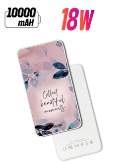 Theodor 10,000 mAh Super Fast Charging Ultra Compact Power Bank with Quick Charge & Power Delivery, Portable Charger For iPhone and Android Collect Beautiful Moments  - Image 1