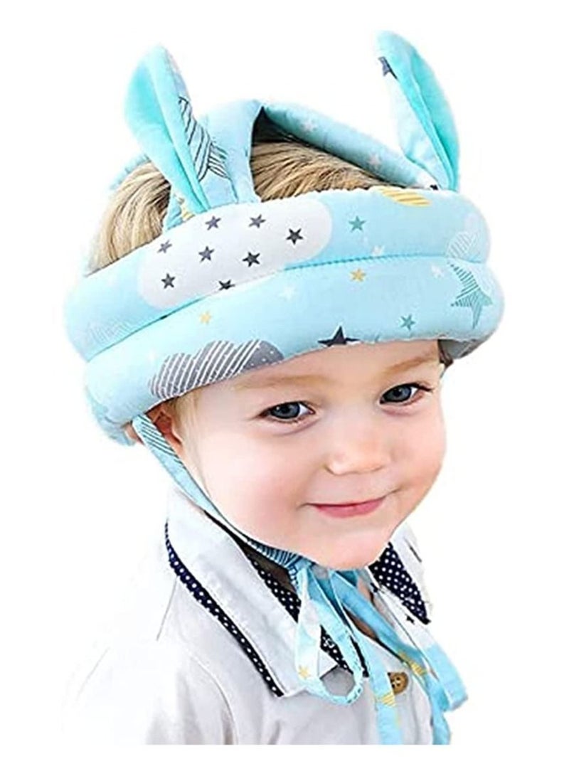 VKL Toddler Safety Helmet Adjustable Protective Cap Baby Head Protector Breathable No Bumps Child Guard Hat for Running Walking Crawling,6 Months