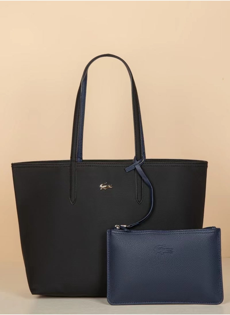 LACOSTE - Lacoste Women's Anna Reversible Bicolour Tote Bag, NF2142AA Shopping Bag for Women - Image 1