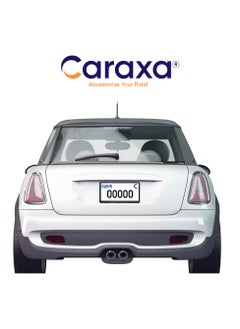 Caraxa Car Number Plate Holder License Plate Cover Frames 1Set Pair Dubai Standard Size 31Cm Number Plate  - Image 5