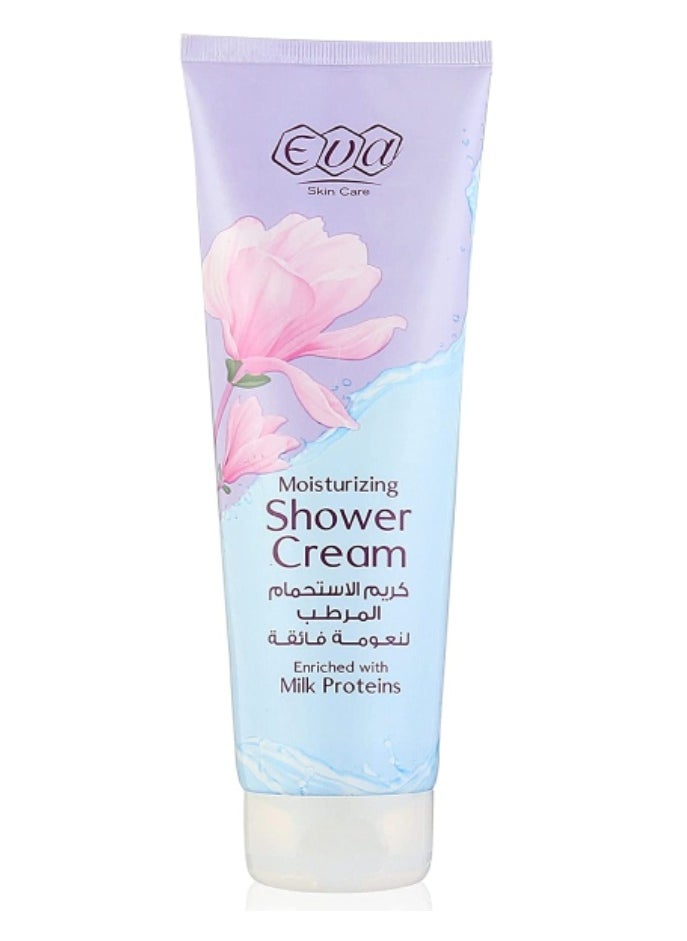 Eva Moisturizing Shower Cream Enriched With Milk Proteins - 250 Ml 