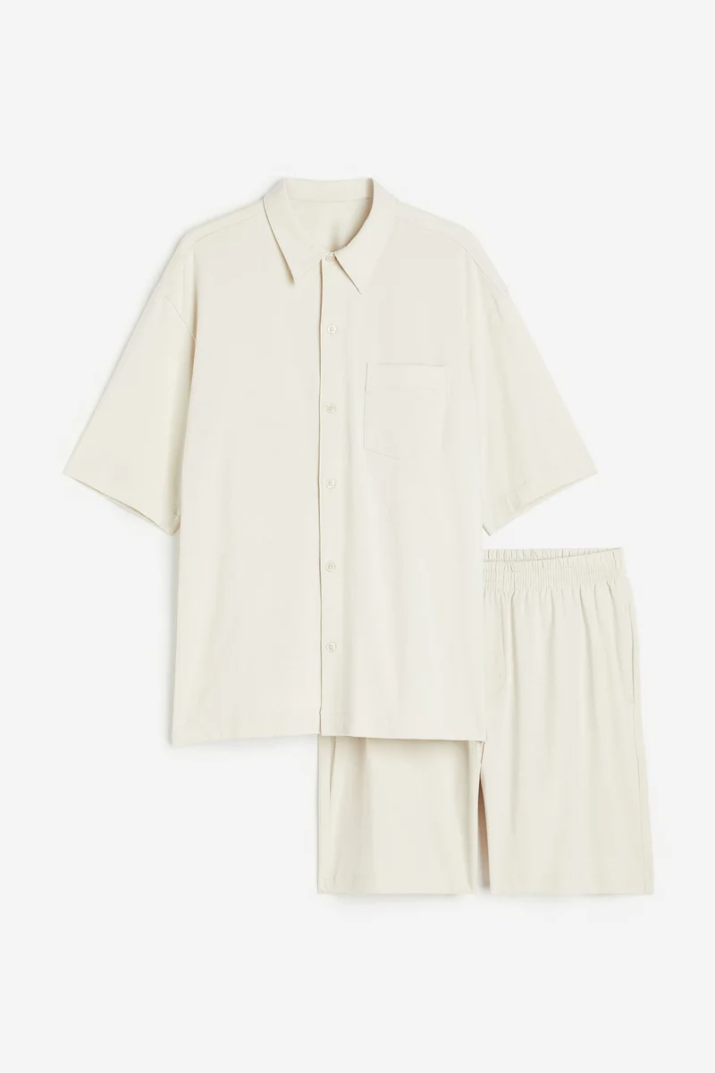 H&M Relaxed Fit Cotton jersey pyjamas