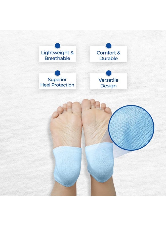 Dr.Foot Dr Foot | Silicone Socks for Women | Heel Pad for Heel Pain | Silicon Socks for Cracks | Silicone Moisturizer Socks for Women | Crack Heel Repair Socks | Silicone Gel Heel Pad | Gel Socks for Women - Image 3