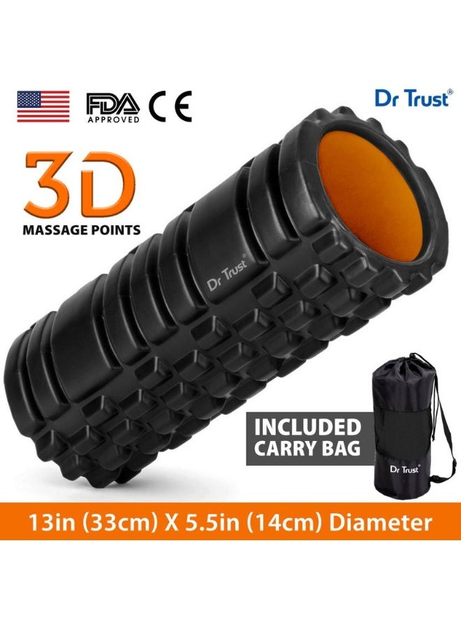 Dr Trust Dr Trust Grid Foam Roller  (Length 33 cm)  - Image 1