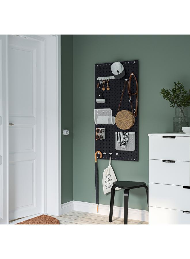 erorex Pegboard, Black, 56X56 Cm - Image 5