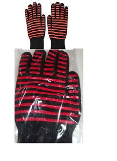 Generic High Temperature Heat Insulated Anti-Scald Gloves, for Microwave Oven and Grill(Multi-colored and shaped)  - Image 2