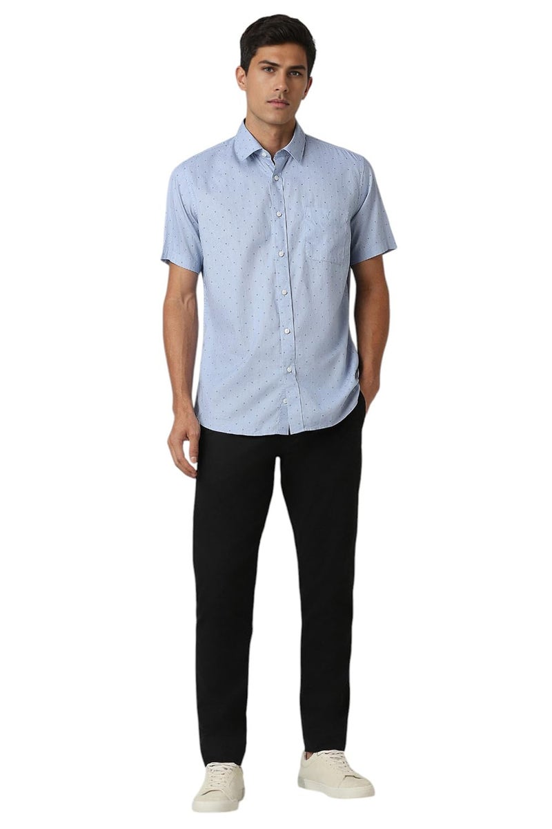 Van Heusen_Mens__Shirt_(VSSHUSLPH96307_Navy_39) - Image 5