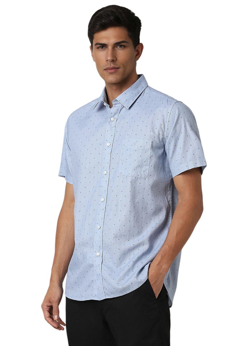 Van Heusen_Mens__Shirt_(VSSHUSLPH96307_Navy_39) - Image 2