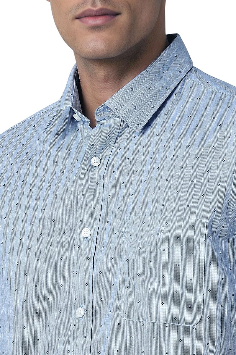 Van Heusen_Mens__Shirt_(VSSHUSLPH96307_Navy_39) - Image 4