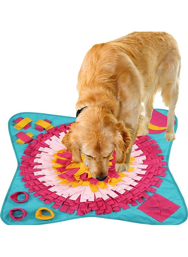 NIBEMINENT Pet Snuffle Feeding Training Mat Multicolour - Image 1