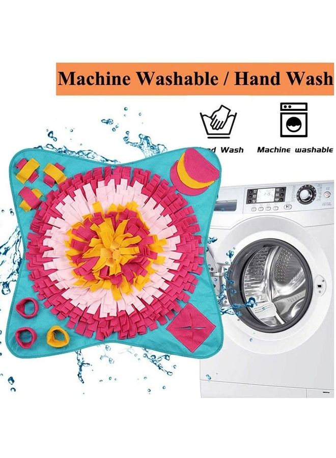 NIBEMINENT Pet Snuffle Feeding Training Mat Multicolour - Image 4