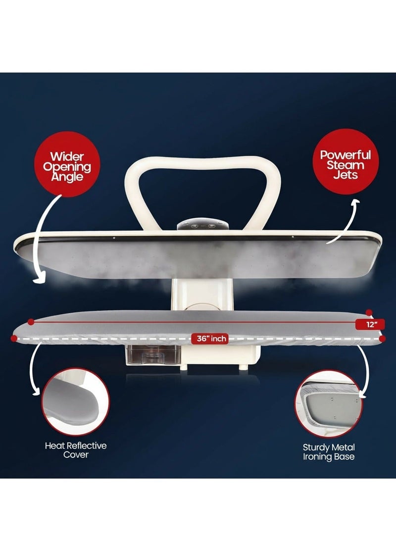 SmartElectric Smart Electric 40 Inch 102 cm 2200 Watt Press Steam Ironing with Adjustable Leg and Height, High Quality - Image 4