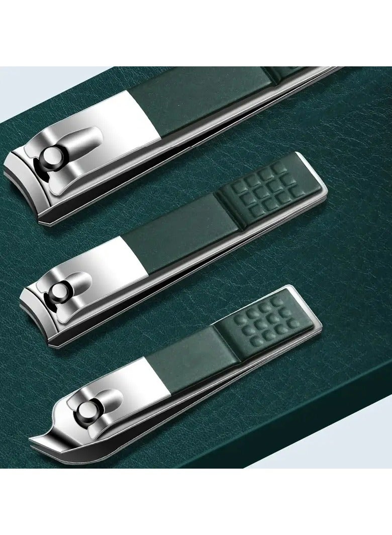 ORiTi 12 PCS Nail Clippers Manicure Tool Set, With Portable Travel Case, Cuticle Nippers And Cutter Kit, Professional Nail Clippers Pedicure Kit, Grooming Kit For Travel - Image 2