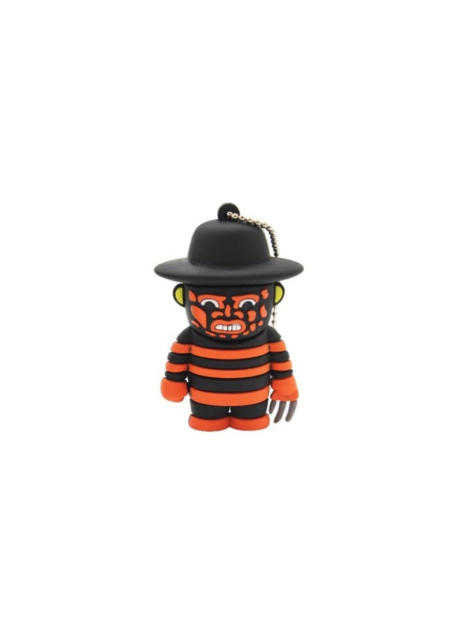 Generic Cartoon USB Flash Disk 3.0 & 2.0 Human Organ Skeleton Skull 64G Halloween Gift Skull Skull Skull USB Flash Disk-Color:2.0 Red Noodles-Capacity:64GB  - Image 1