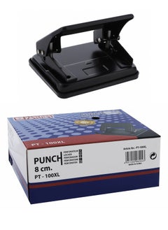 PARTNER Two Hole Paper Punch With 20 Sheet Capacity Assorted Colours  - Image 1