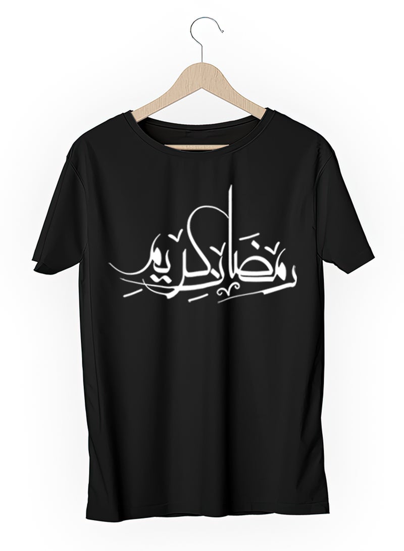 Fashion World Cotton T-shirt Printed with High-quality Ramadan - Image 3