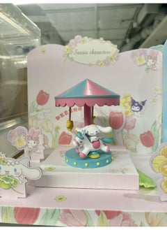 Miniso Brighten your room with this cute Cinnamoroll-themed carousel LED night light. 