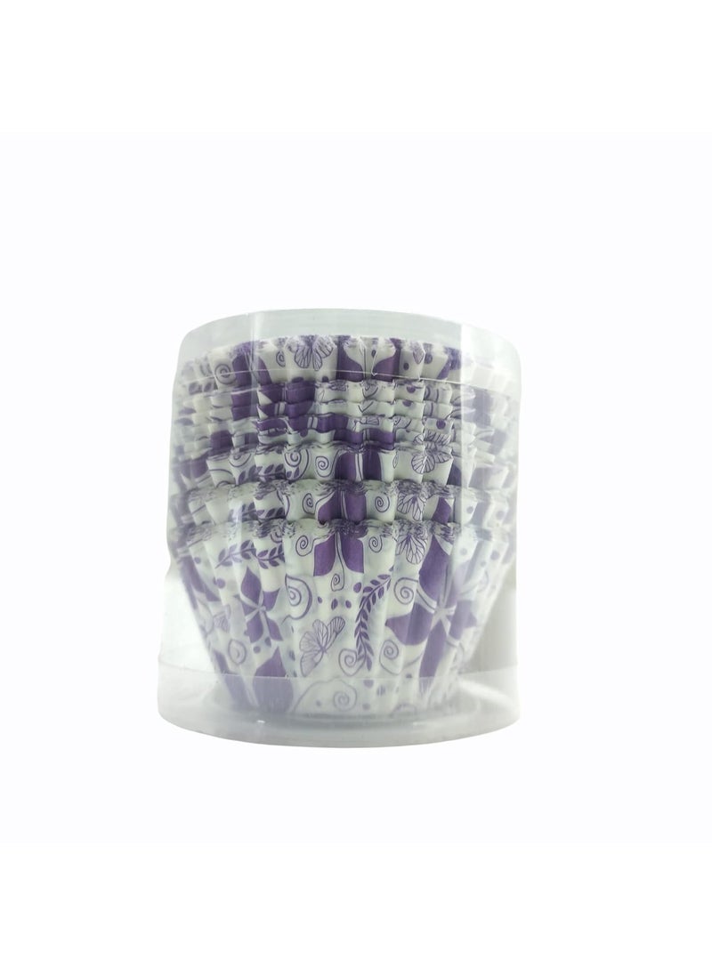 Bake Bully Bake Bully 10cm 100 Pcs Baking Paper Cupcake Liner Muffin Cup 12pcs SetRandom Design Color  - Image 4