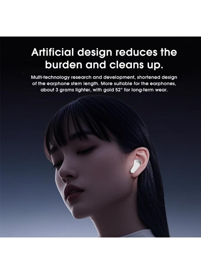 سماعات رأس بلوتوث داخل الأذن، عمر بطارية 8 ساعات، صوت محيطي استريو 360 درجة، مضخم صوت بلوتوث، إلغاء الضوضاء النشط، IP5 سماعات مقاومة للماء متوافقة مع iPhone وAndroid - Image 3
