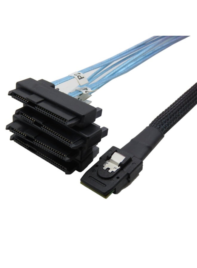 igeekwell Mini SAS 36 SFF-8087 to (4) SFF-8482 Connectors With SATA Power,(1M 1PACK) - Image 4