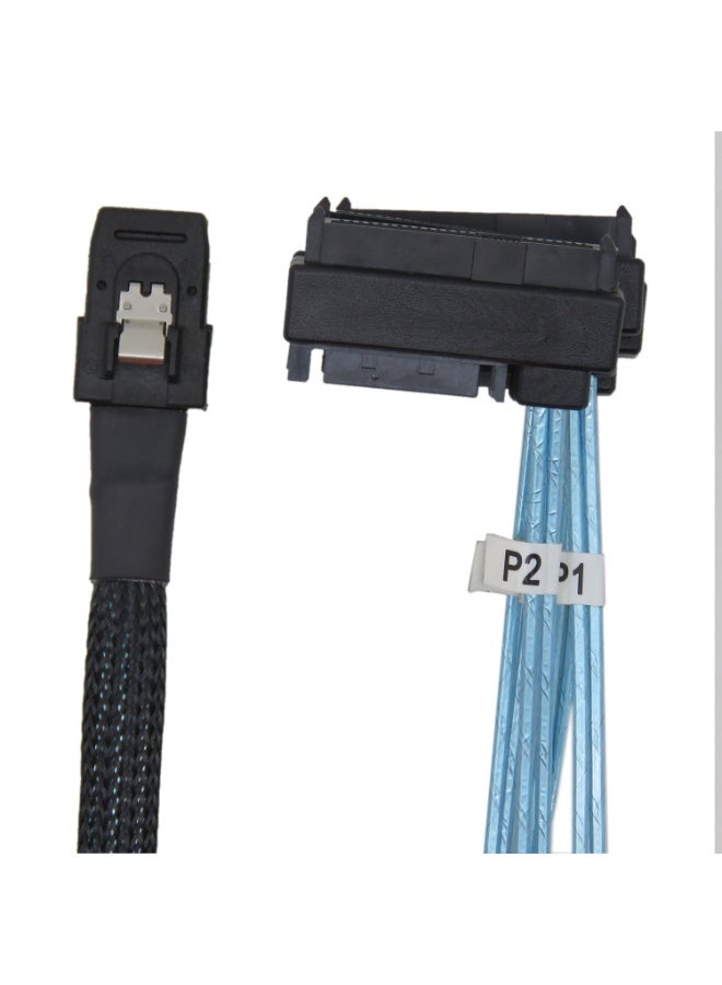 igeekwell Mini SAS 36 SFF-8087 to (4) SFF-8482 Connectors With SATA Power,(1M 1PACK) - Image 2
