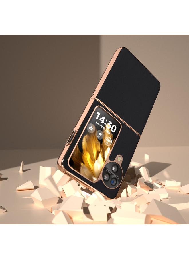 اس-توب جراب لهاتف OPPO Find N3، جراب هاتف قلاب أصلي ناعم حريري مطلي بالنانو - Image 4