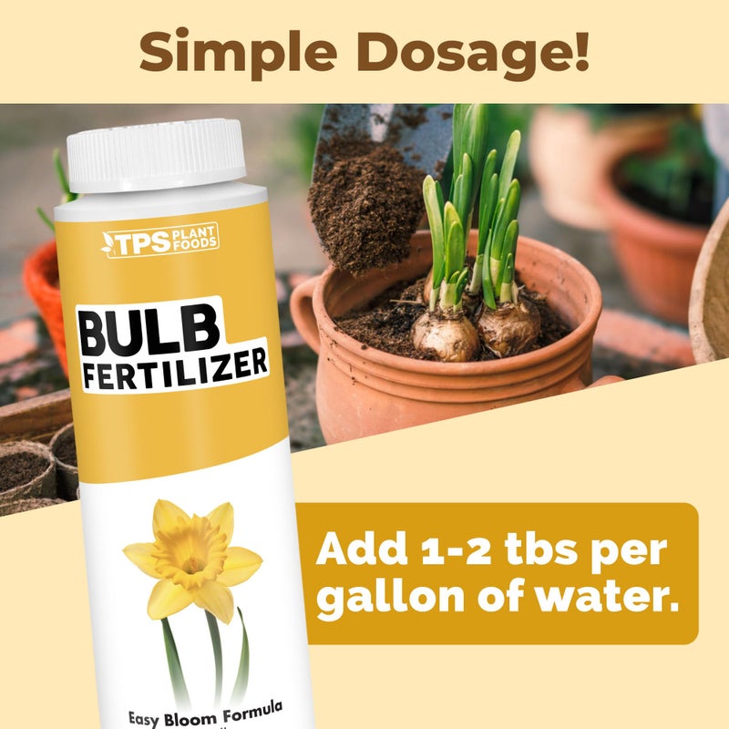 TPS NUTRIENTS Bulb Fertilizer, Complete Liquid Bulb Plant Food for All Bulbous Plants, 8 oz (250mL) - Image 3
