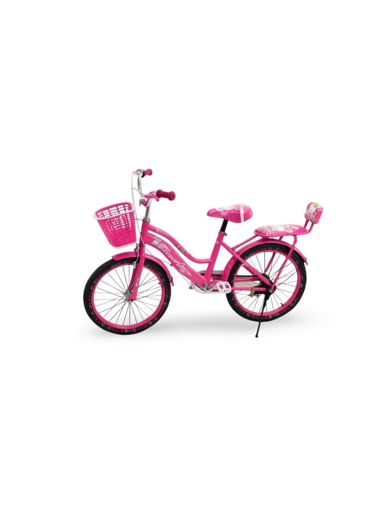 BINO 20-Inch Girls' Bicycle 303 – Pink - Image 3